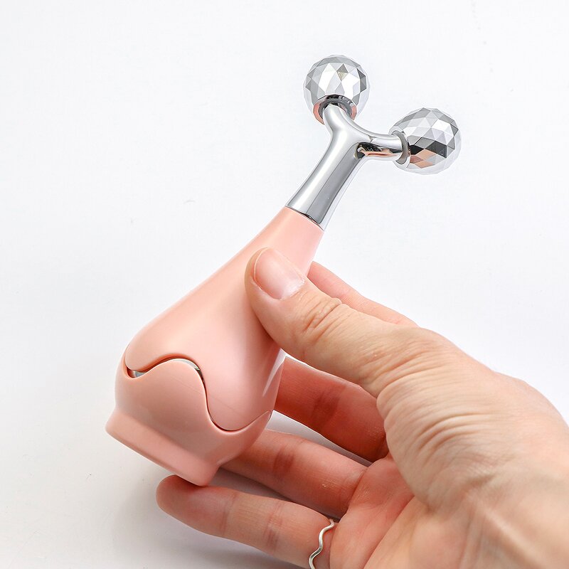 Ice Roller - Manufacturer - Rose Gold Stainless Steel Cryo Freeze Massage Spoon