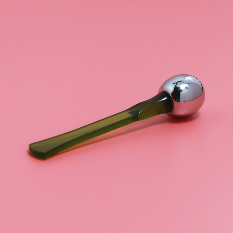 Eye Cream Massage Rod - Manufacturer - 5.7cm Metal Ball PP Plastic Spoon Jingwang Ysb19006