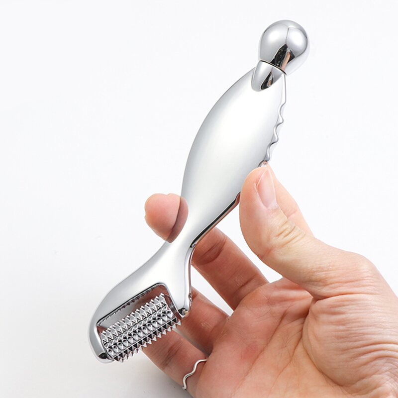 Derma Roller - Manufacturer - Private Label Metal V Shape Micro Needles Eyes Face US Plug