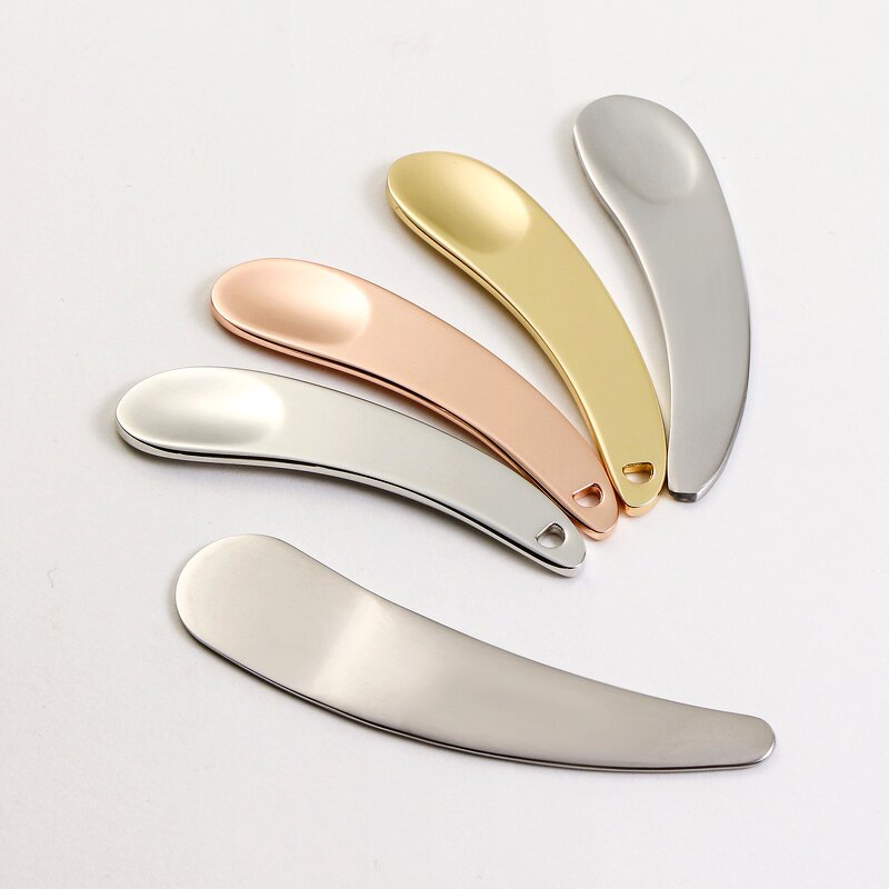 Cosmetic Spatula - Manufacturer - 304 Stainless Steel Eye Serum Applicator Cream Mixing