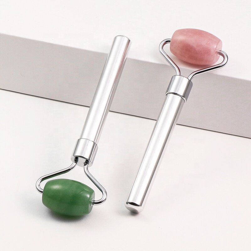 Ice Roller - Manufacturer - New Natural Jade Rose Quartz Whitening Anti-Puffiness Wrinkle
