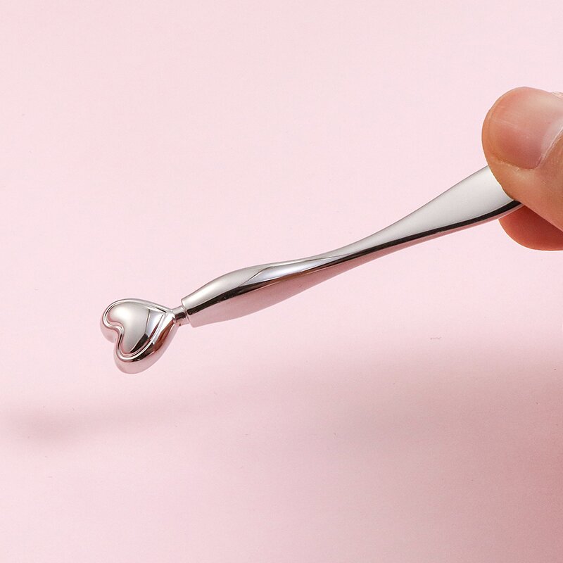 Eye Massager Spoon - Manufacturer - Zinc Alloy Mini Eye Cream Scoop Anti-Wrinkle Manual