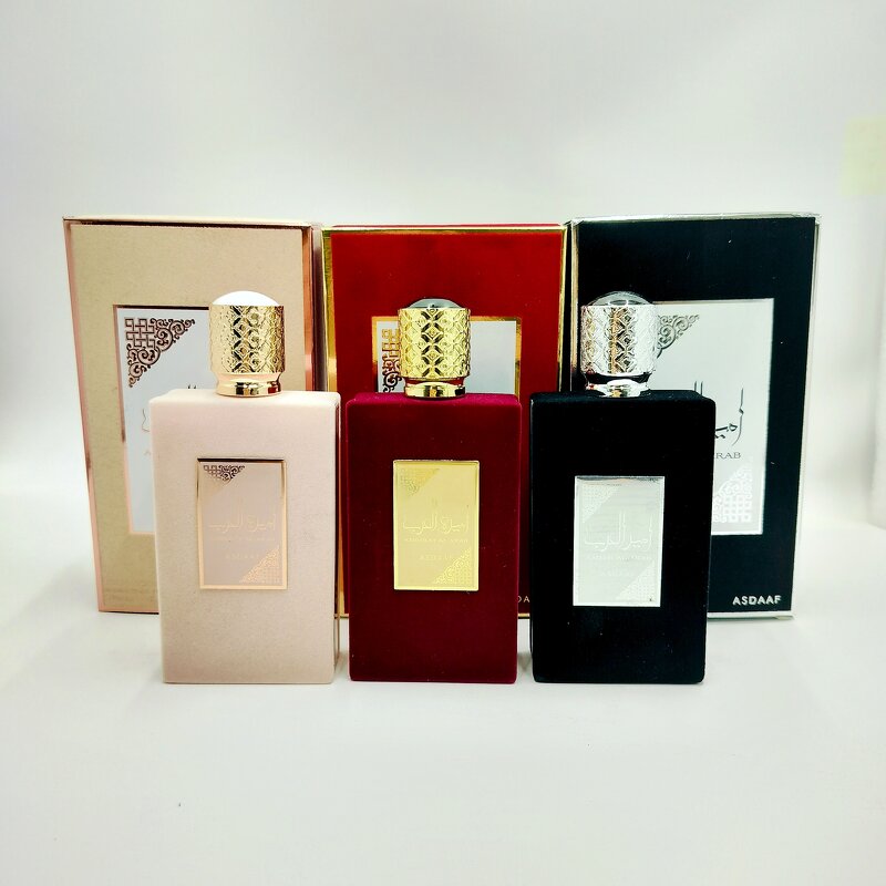 Men's Perfume Manufacturer - Black Flocking Long-lasting Wood Fragrance Fresh Arab Dubai
