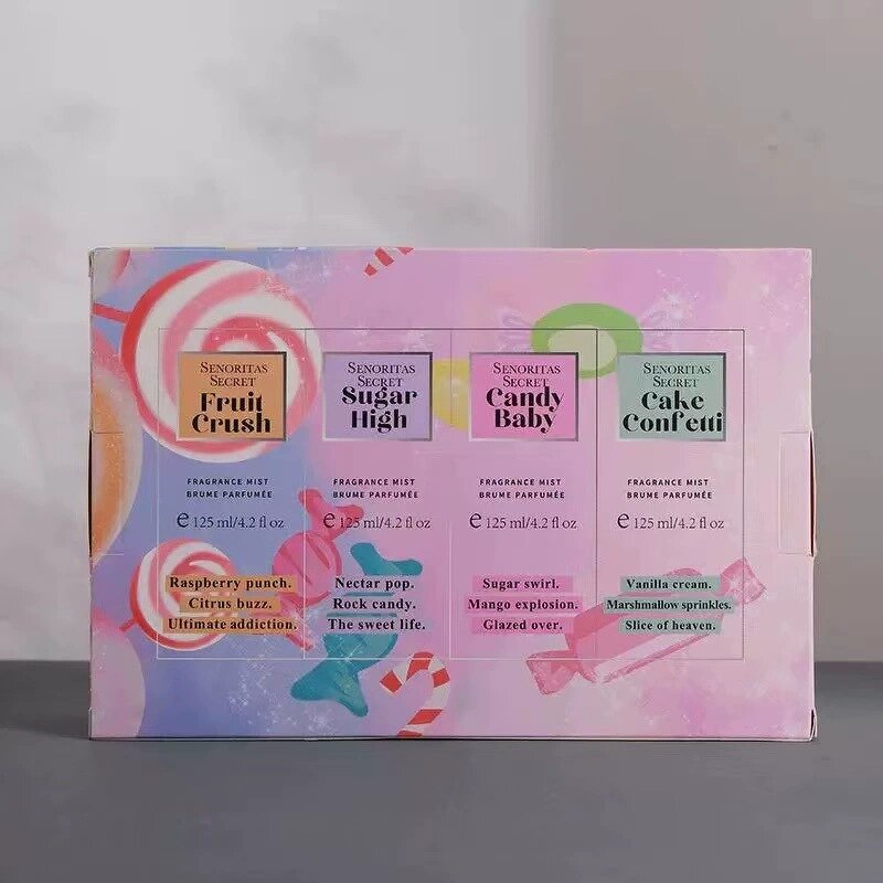 Women's Perfume Set Manufacturer - 4 Bottle Long-lasting Fragrance Gift Box for Arab Dubai