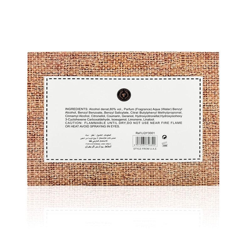 Perfume Gift Box Set Manufacturer - Unisex Long-lasting Flower Wood Body Spray