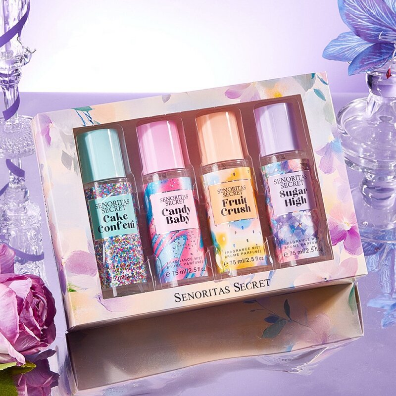 Women's Perfume Body Spray Set Manufacturer - Long-lasting Flower Fruit for Arab Middle East