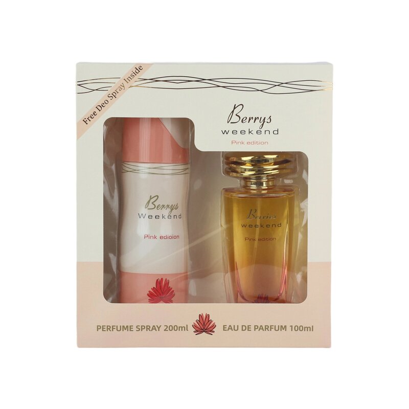 Women's Perfume Set Manufacturer - Two-piece Floral Fruit Long Lasting for Arab Middle East