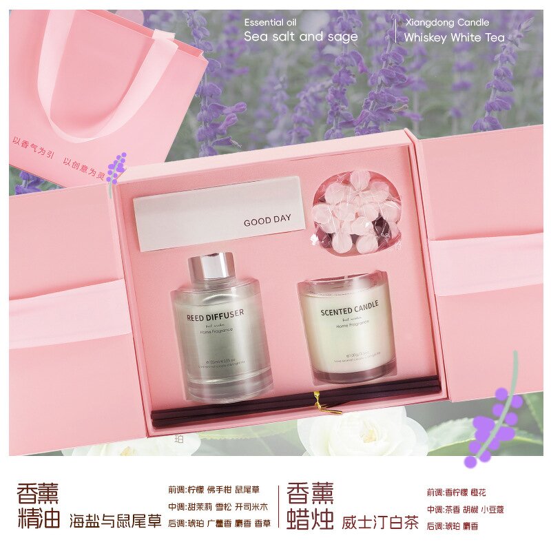 Fragrance Gift Box for Women Manufacturer - Essential Oil Display Piece & Candle Holiday Gift