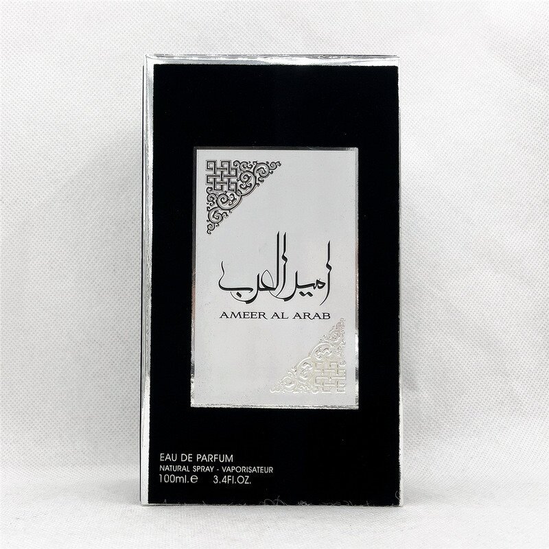 Men's Perfume Manufacturer - Black Flocking Long-lasting Wood Fragrance Fresh Arab Dubai