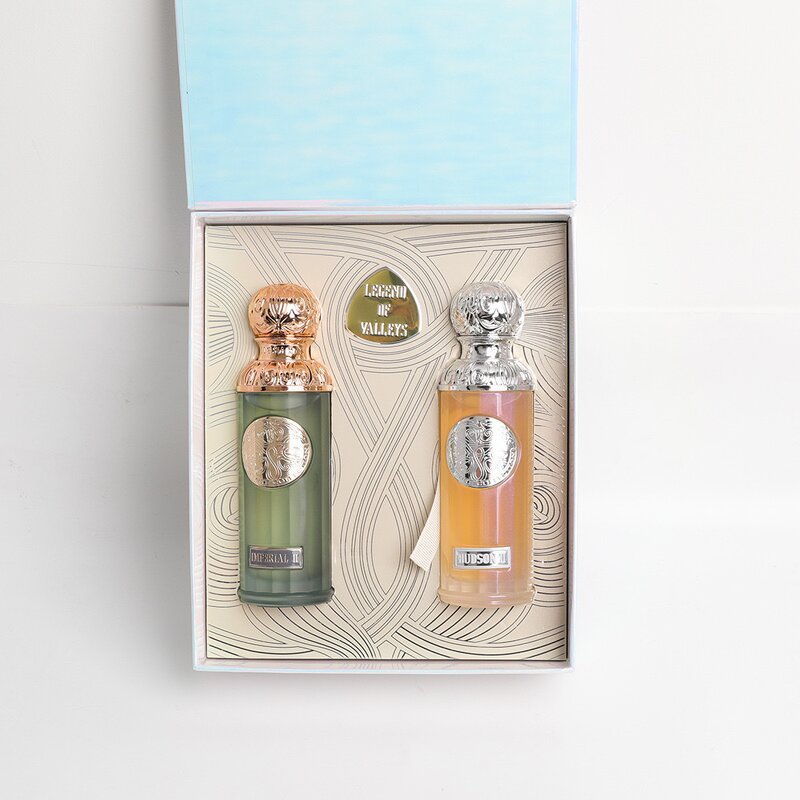 Men's Perfume Gift Box Manufacturer - Two Bottle Set for Middle East Arabian Dubai