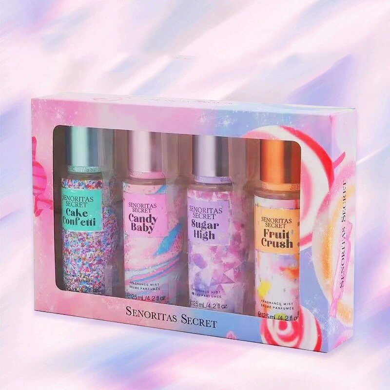 Women's Perfume Set Manufacturer - 4 Bottle Long-lasting Fragrance Gift Box for Arab Dubai