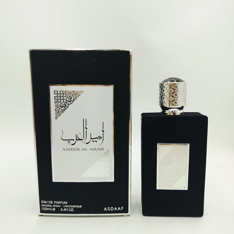 Men's Perfume Manufacturer - Black Flocking Long-lasting Wood Fragrance Fresh Arab Dubai