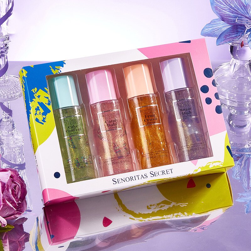 Women's Perfume Body Spray Set Manufacturer - Long-lasting Flower Fruit for Arab Middle East