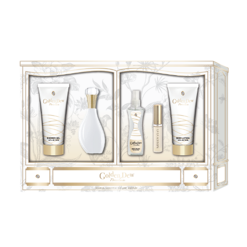 3-Piece Body Care Gift Set - Manufacturer - Body Mist Lotion Shower Gel Popular Fragrance