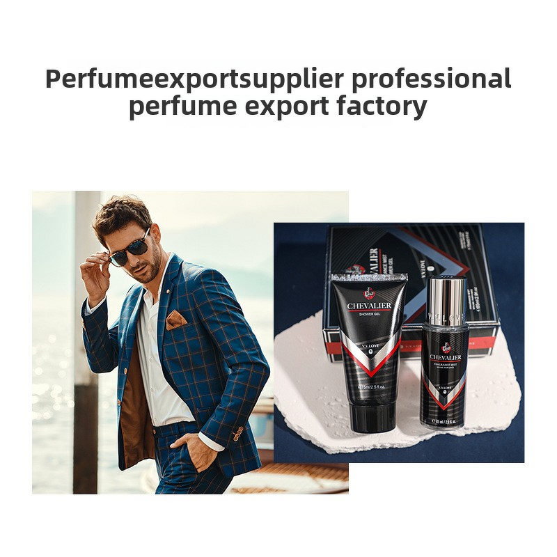 3-Piece Fragrance Gift Set - Manufacturer - Body Mist Lotion Shower Gel Long Lasting