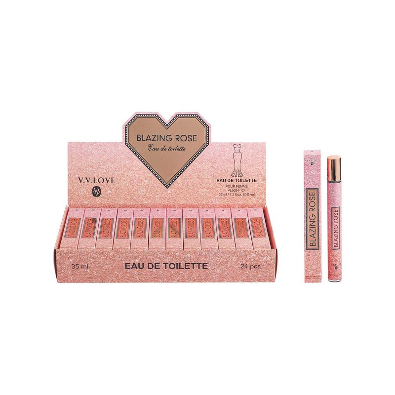 Women's Rose Perfume Set - Manufacturer - 35ml Floral Test Tube Portable Rose Mist Parfum