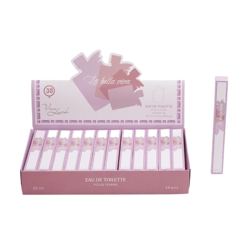 Women's Floral Perfume Set - Manufacturer - 35ml Rose Scented Mist Small Test Tube Wholesale