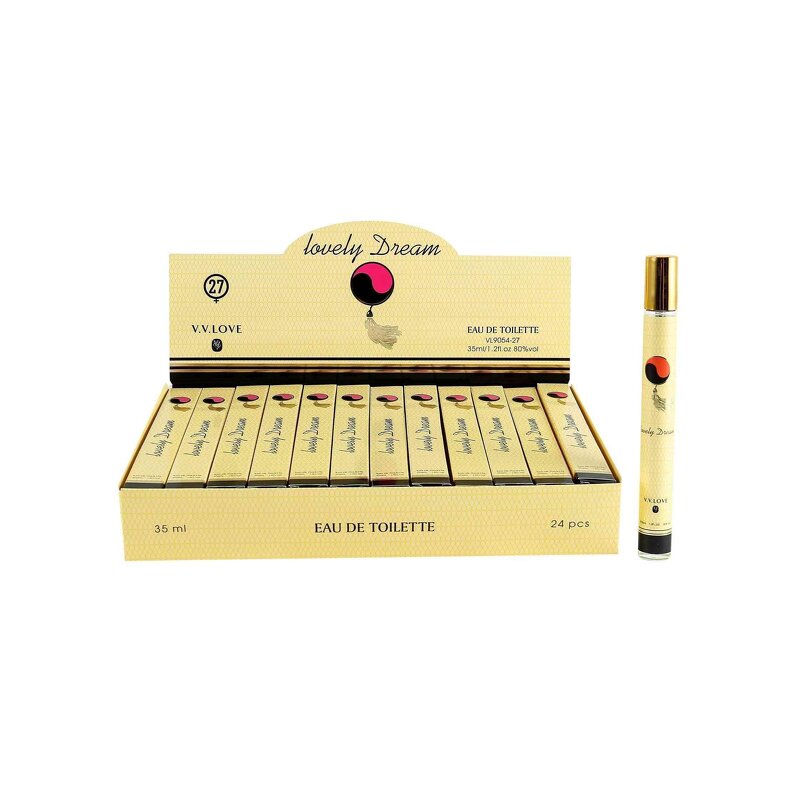 Women's Floral Perfume Set - Manufacturer - 35ml Rose Scented Mist Small Test Tube Wholesale