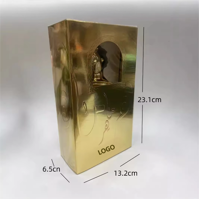Arabian Perfume Gift Box - Manufacturer - 100ml Golden Dubai UAE Unisex Spray Fragrance