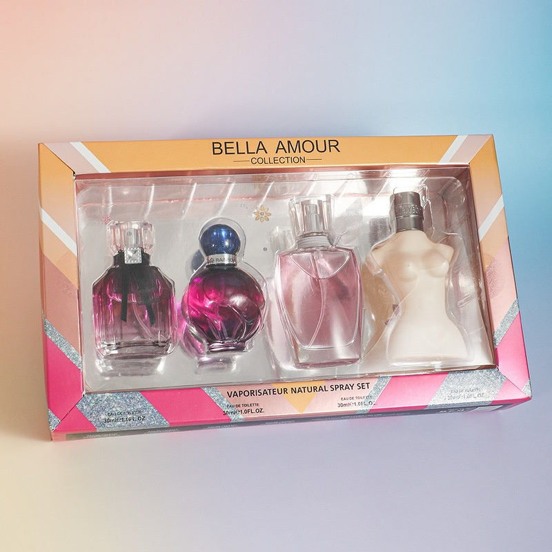 Men's Perfume Set - Manufacturer - 30ml High-End Wooden Robot Design Long Lasting Custom