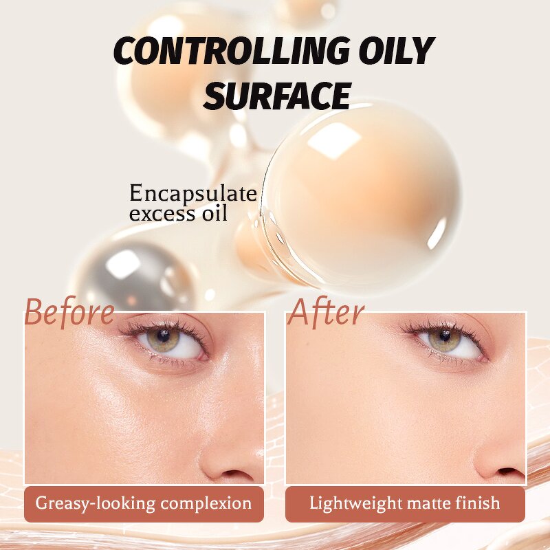 Oil-control Powder Compact - Manufacturer - Long-lasting Light Thin No Powder All Skin Tones