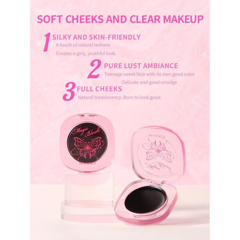 Color Changing Blush Cream - Manufacturer - Moisturizing Silky Easy Color Black Magic Change