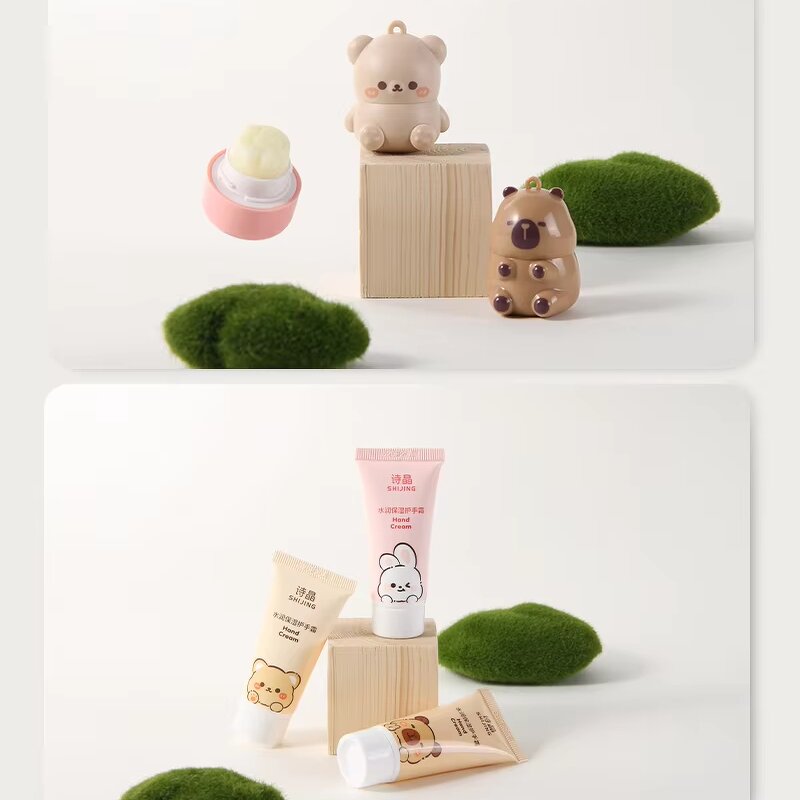 Moisturizing Lip Balm Set - Manufacturer - Shijing OEM Olive Oil Shea Butter Skin Care Hand Cream