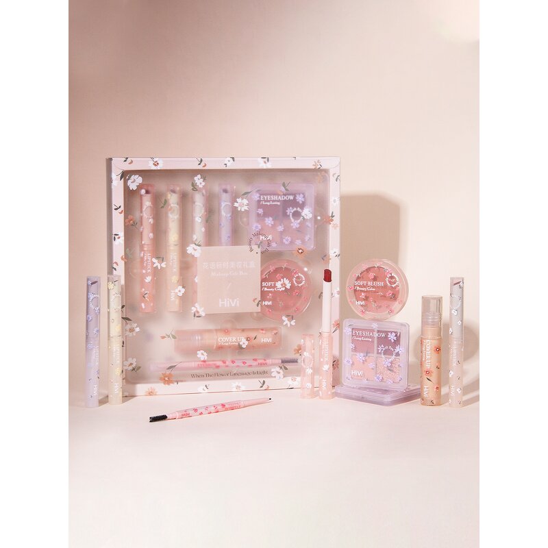 Organic Makeup Gift Box - Manufacturer - New Products Flowers Cosmetic Vendors Light Beauty Private Label