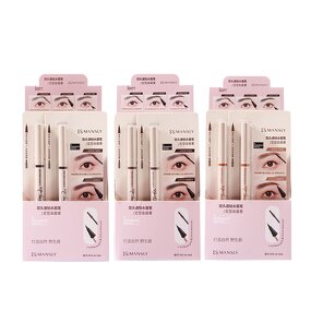 Double-headed Water Eyebrow Pencil - Manufacturer - Eyebrow Dye Pencil Natural Smooth No Clumping