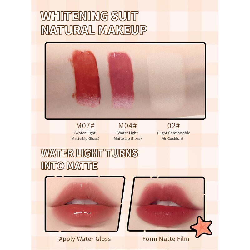 Cushion Lip Gloss Gift Box - Manufacturer - OEM Hengfang Water-brightening Lipstick Moisturizing