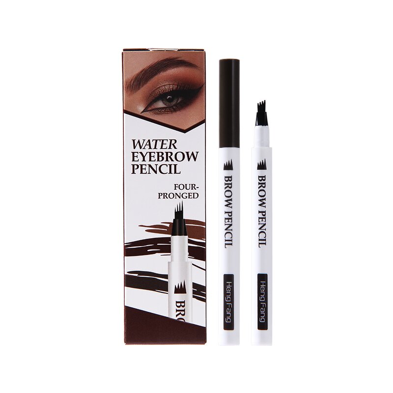 Four-pronged Water Eyebrow Pencil - Manufacturer - Moisturizing Smooth No Ink Oem Easy Beginners