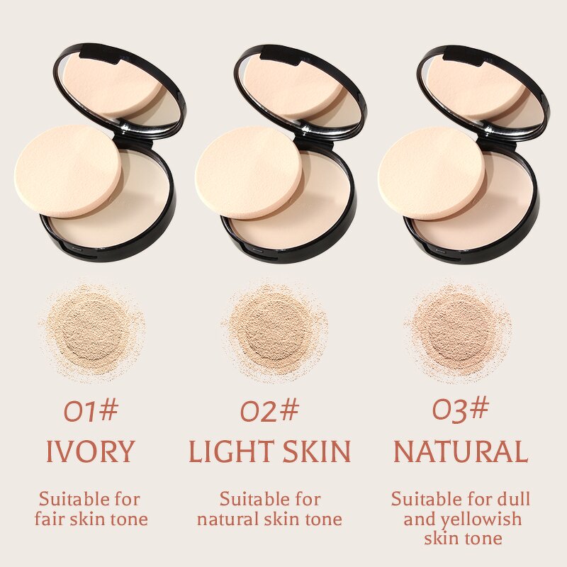 Oil-control Powder Compact - Manufacturer - Long-lasting Light Thin No Powder All Skin Tones