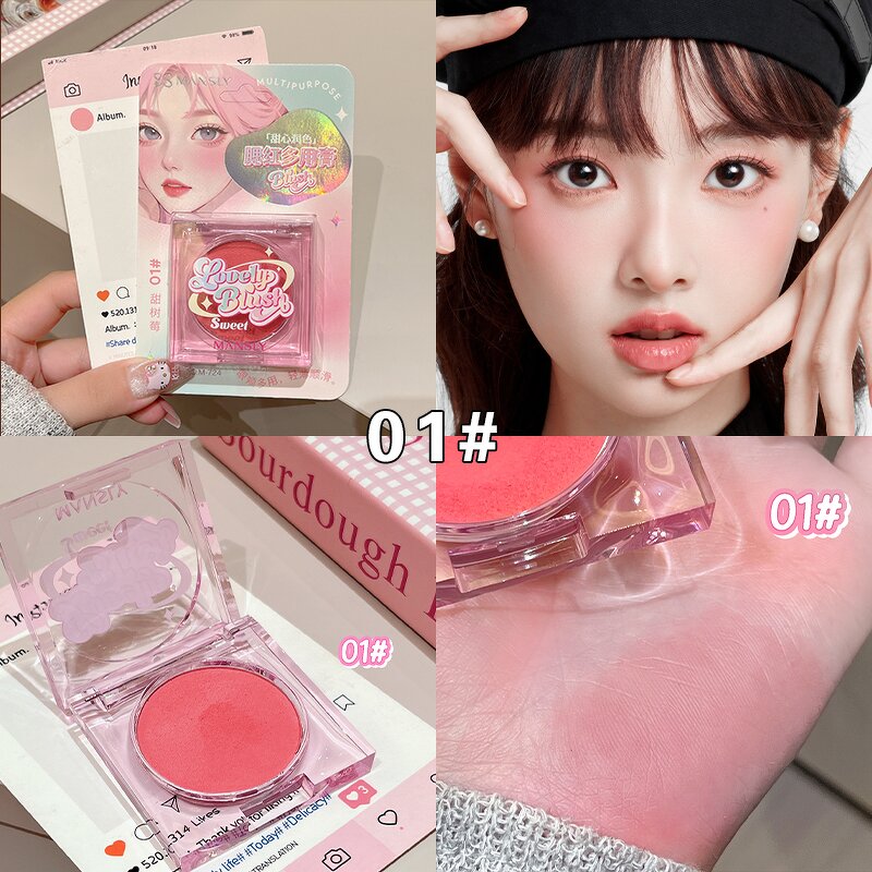 Multi-functional Blush Cream - Manufacturer - Eyeshadow Blush Dual-use Natural Brighten Complexion