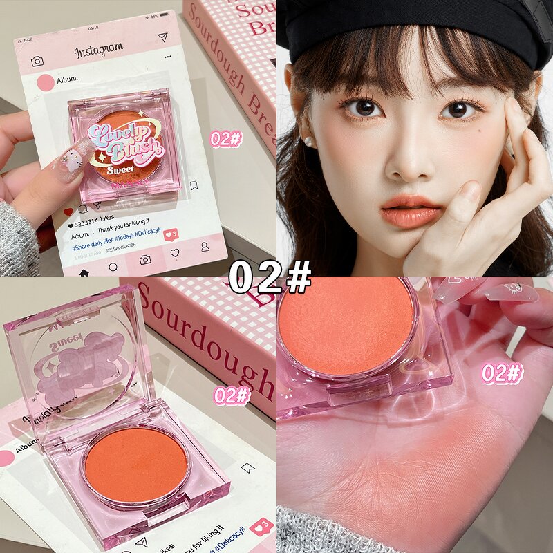 Multi-functional Blush Cream - Manufacturer - Eyeshadow Blush Dual-use Natural Brighten Complexion