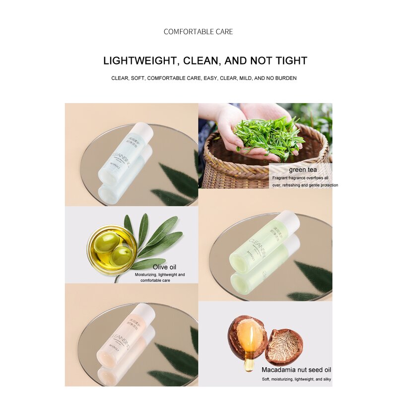 Indonesia Cleaning Oil - Manufacturer - Portable Essential Oil Gentle Makeup Remove Skin Nourish