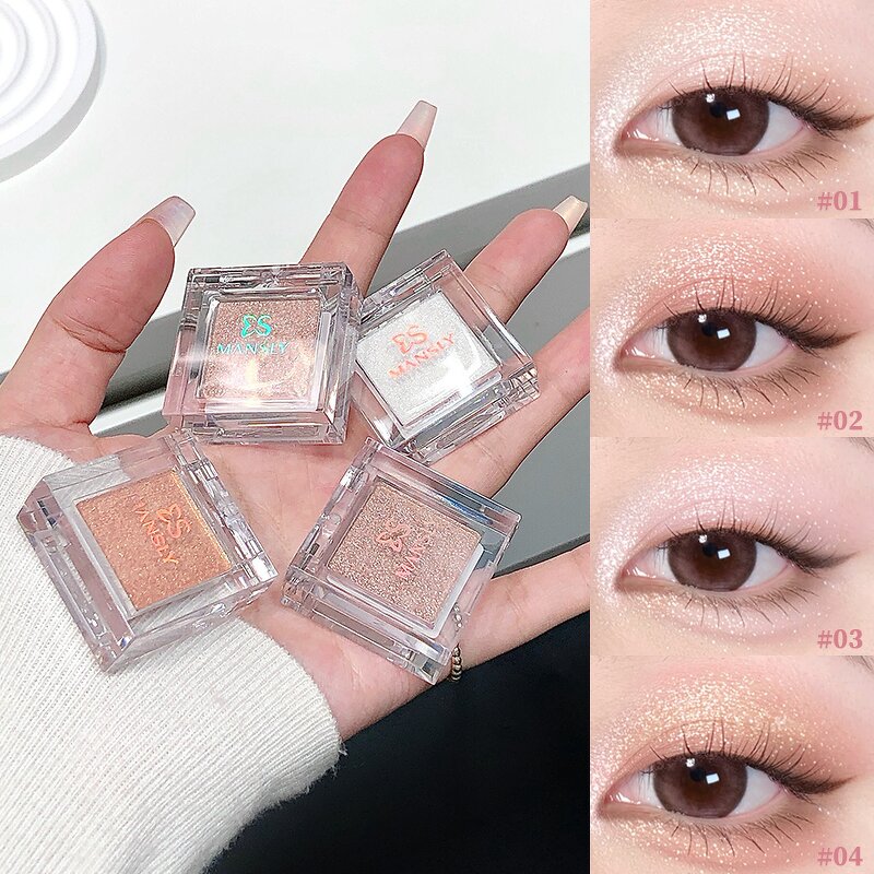 Mini Eyeshadow Highlighter - Manufacturer - Shiny Smooth Colorful Party Use Hengfang Oem Makeup