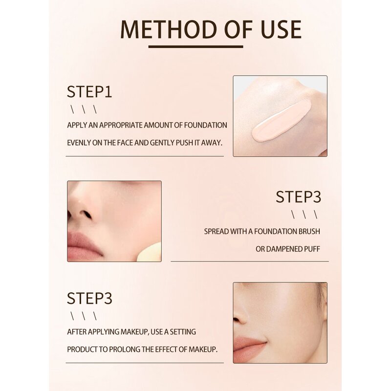 BB Cream - Manufacturer - Natural Conceal Blemishes Moisturizing Non-greasy Makeup Maintain