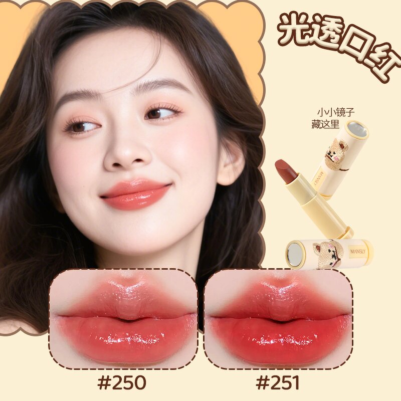 Bear-shaped Makeup Set - Manufacturer - Lips Eyes Face Cosmetics Lipstick Lipgloss Eyeshadow Eyeliner