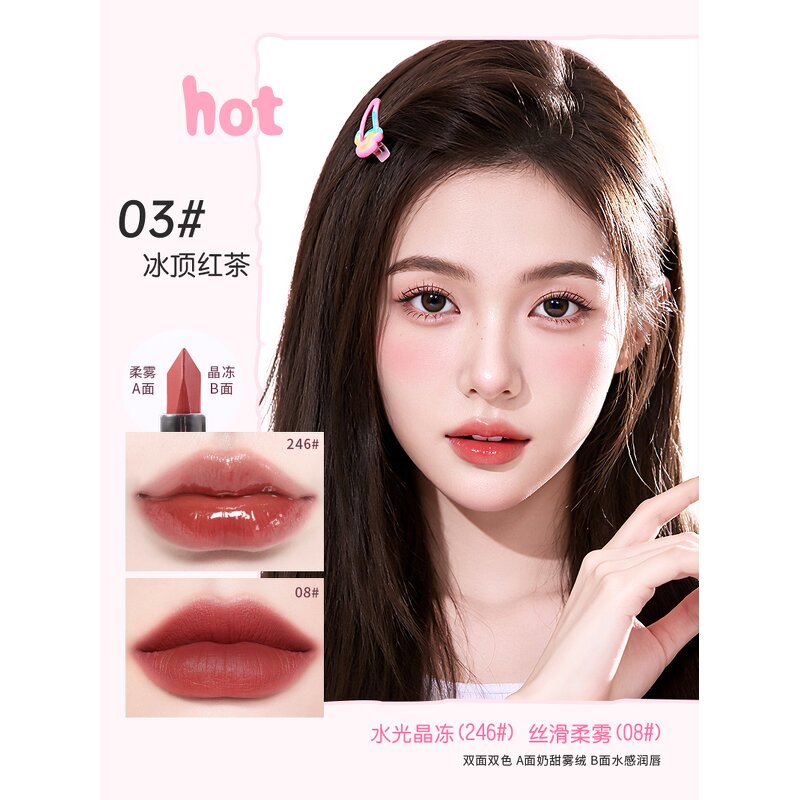 Extract Lipstick - Manufacturer - Shea Butter Jojoba Brazilian Palm Wax Double Side Mirror OEM/ODM