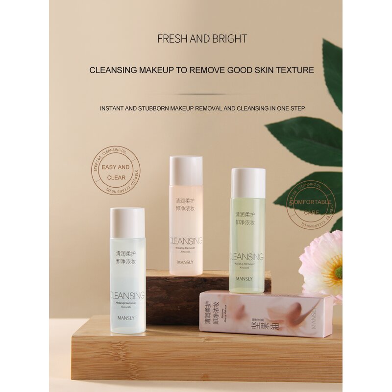 Indonesia Cleaning Oil - Manufacturer - Portable Essential Oil Gentle Makeup Remove Skin Nourish