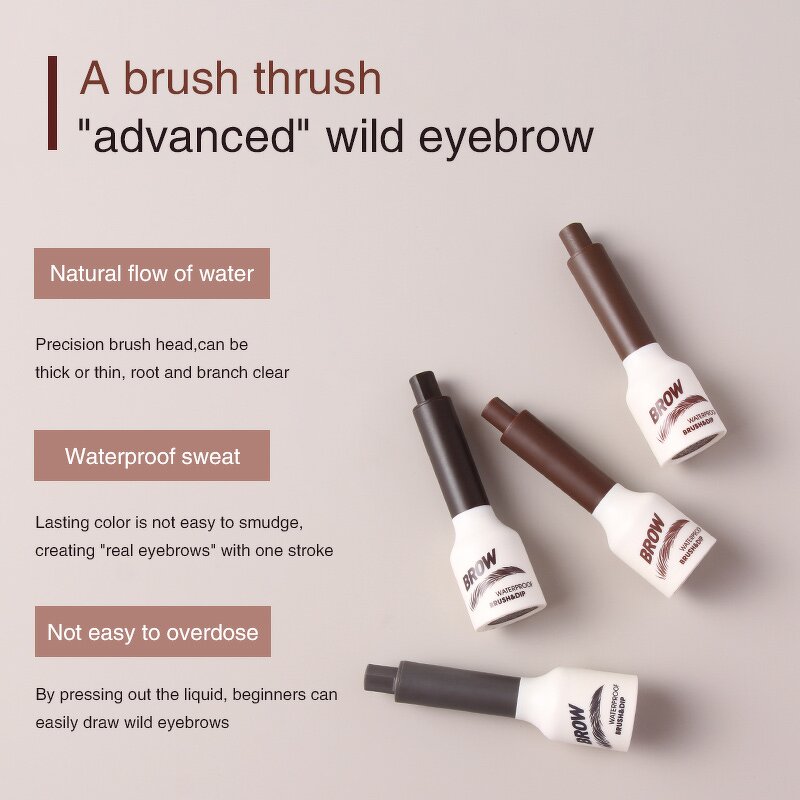 Liquid Eyebrow Pen - Manufacturer - Wholesale Custom logo Versatile Cosmetics Eyebrow Makeup