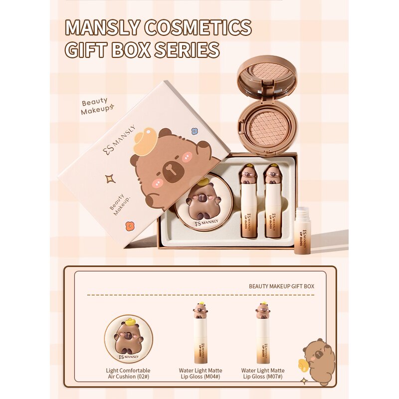 Cushion Lip Gloss Gift Box - Manufacturer - OEM Hengfang Water-brightening Lipstick Moisturizing