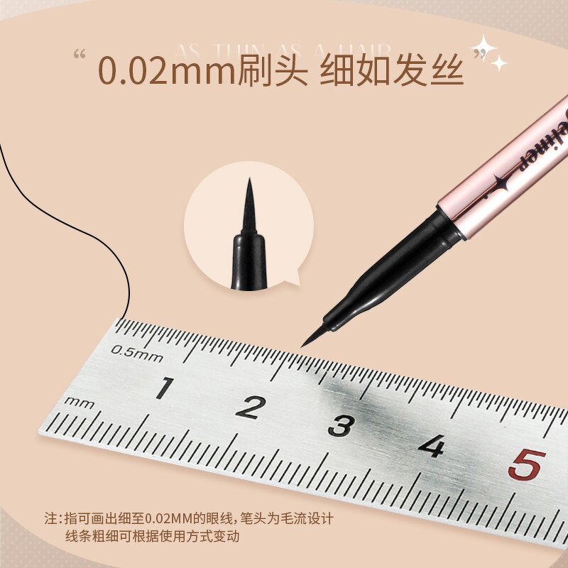 Magic Stick-shaped Eyeliner - Manufacturer - Thick Black Smooth Fluid Easy for Beginners Operation