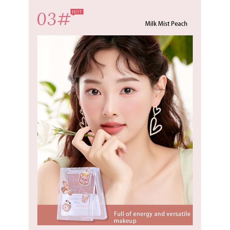 Gentle Matte Blush - Manufacturer - Sweet Energetic Natural Brighten Complexion Makeup