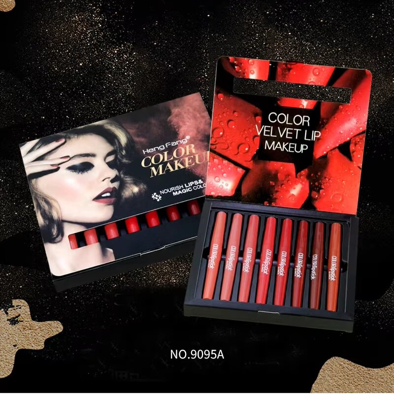 Lipstick Lip Liner Set - Manufacturer - Matte Frosted Case Hengfang Cosmetics Factory Makeup Kit