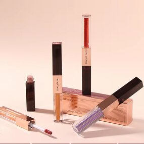 Dual-Ended Liquid Lipstick - Manufacturer - Shimmer Matte Smooth Glossy Finish OEM Hengfang