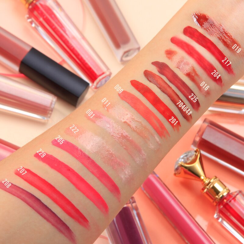 Liquid Lip Gloss Kit - Manufacturer - OEM 60 Colors No Private Label Wholesale Makeup Lipgloss