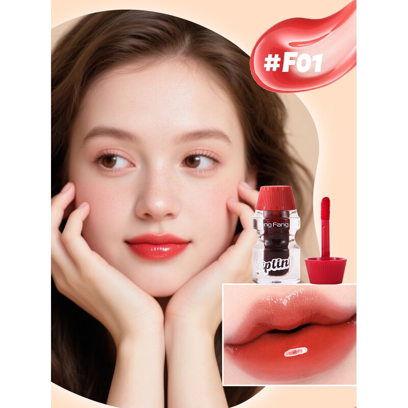 Magic Lip Tint Set - Manufacturer - 3-Pack Waterproof Kiss-Proof Glass Shine Unique Design