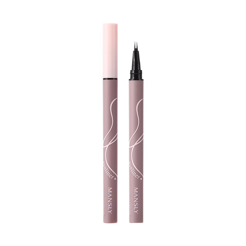 Double Fork Tips Eyeliner - Manufacturer - Waterproof Sweat-proof Smooth Natural Easy Operation