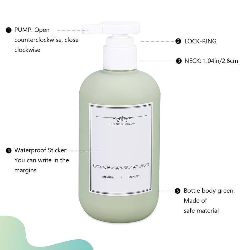 Shampoo Bottle Manufacturer - 100ml 200ml Luxury Hotel Cosmetic with Pump and Scrub